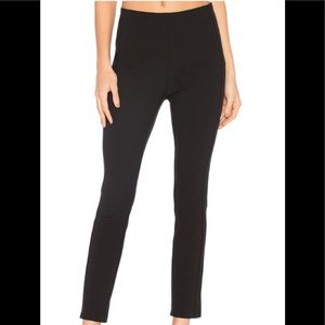 Black pants with zippers